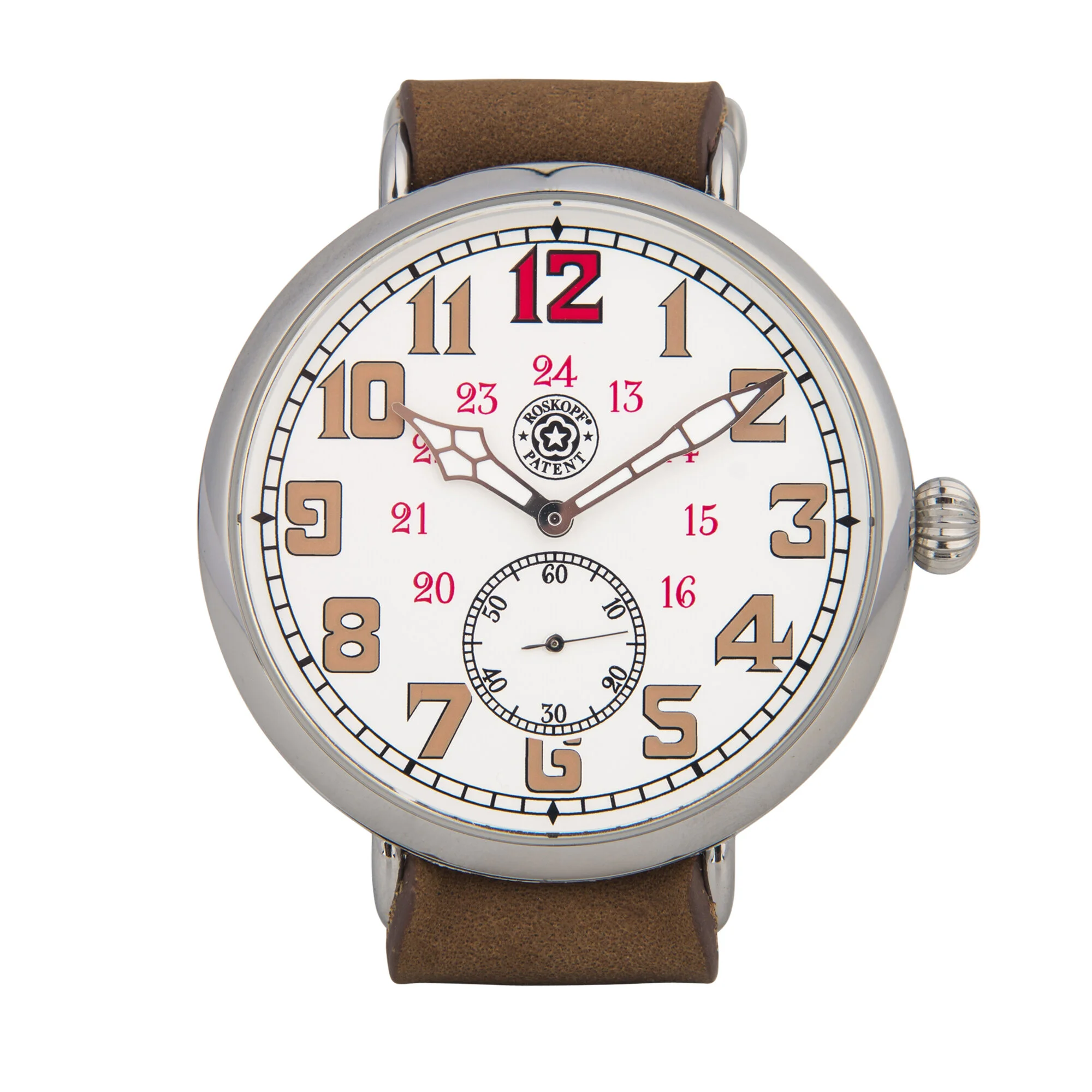 Roskopf WW1 Trench Watch Free Global Express Shipping thumbnail 3