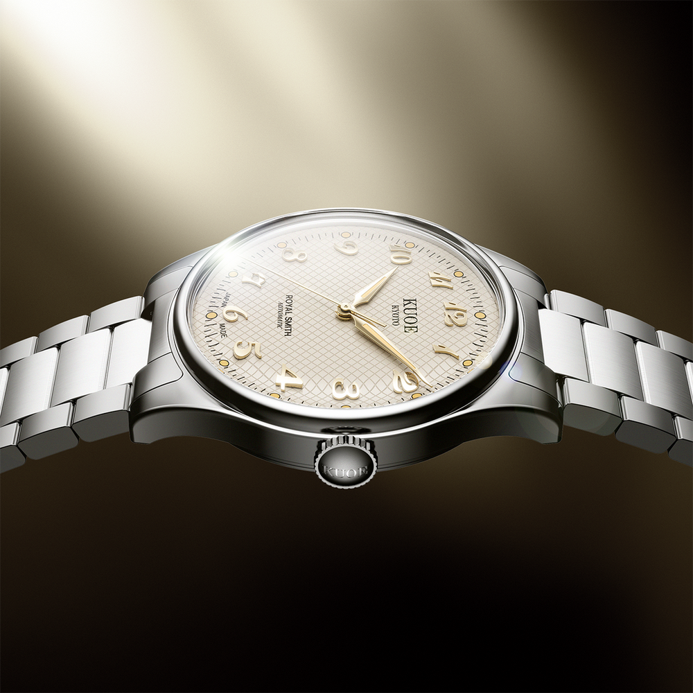ROYAL SMITH 90-006 Breguet Numerals Silver Case Ivory Dial thumbnail 4