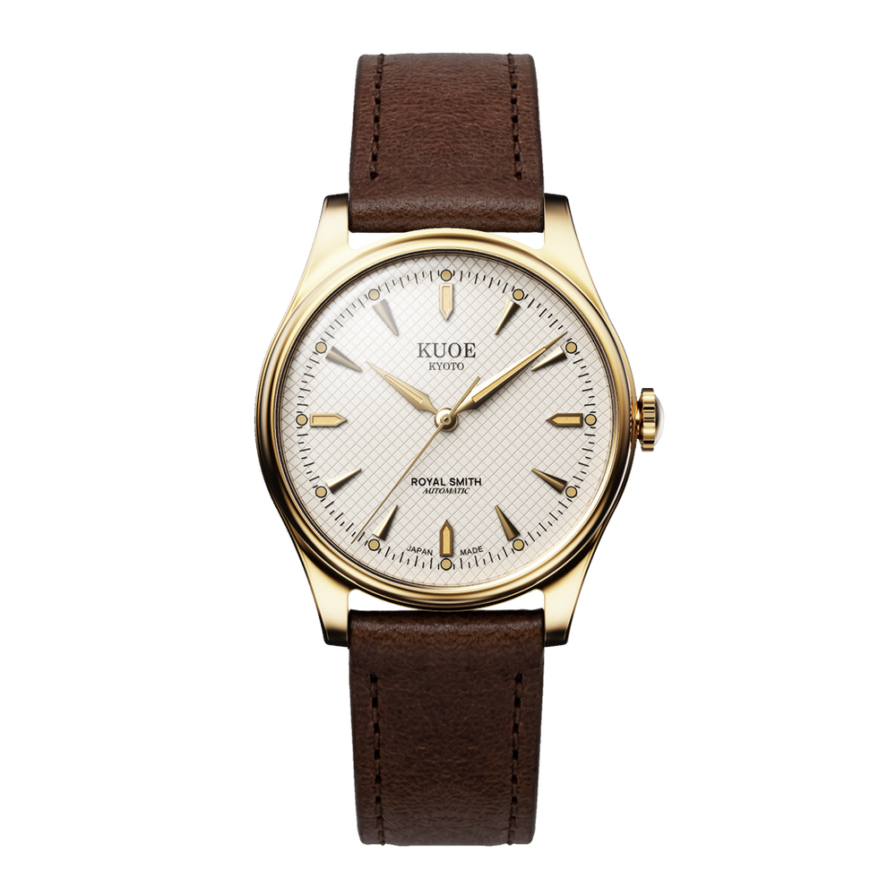 ROYAL SMITH 90-006 Gold Case Ivory Dial thumbnail 2