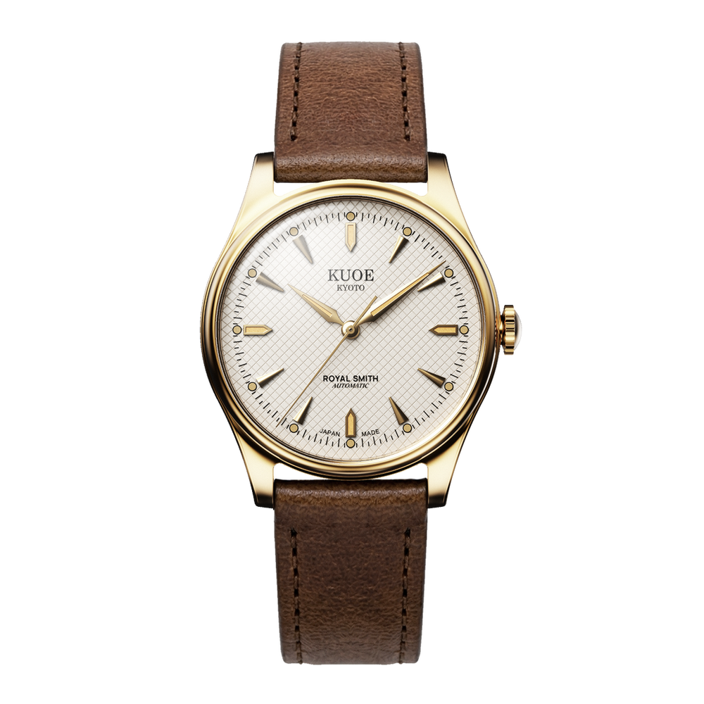 ROYAL SMITH 90-006 Gold Case Ivory Dial thumbnail 3