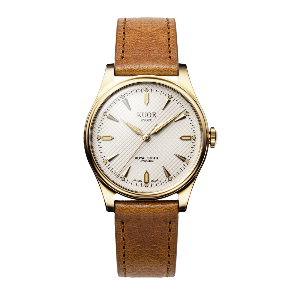 ROYAL SMITH 90-006 Gold Case Ivory Dial thumbnail 4