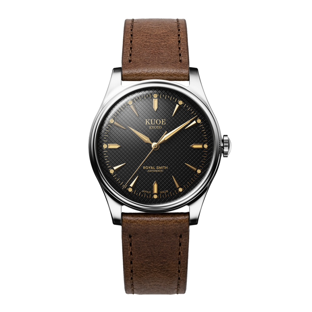 ROYAL SMITH 90-006 Silver Case Black Dial thumbnail 3