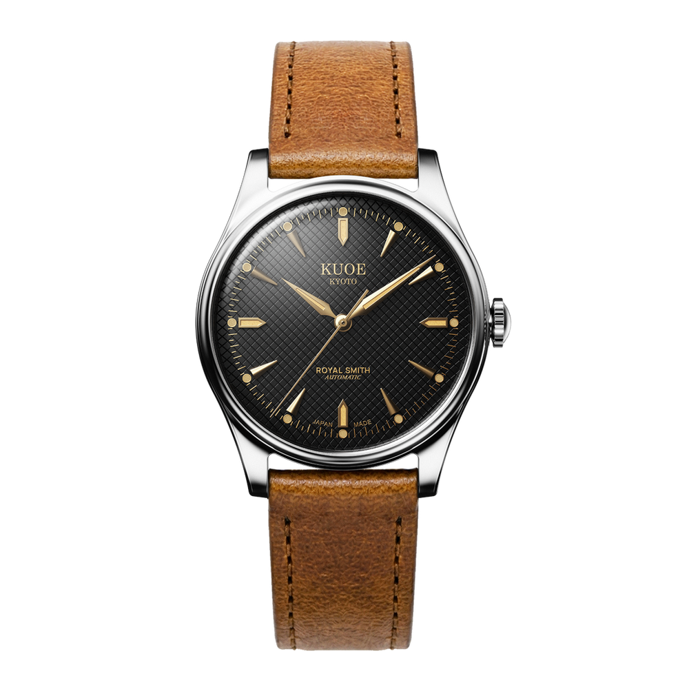 ROYAL SMITH 90-006 Silver Case Black Dial thumbnail 4