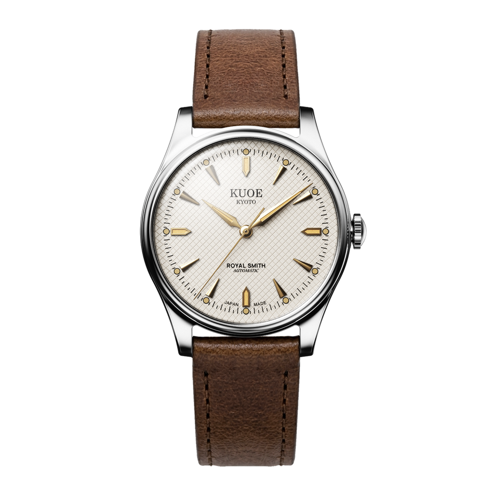 ROYAL SMITH 90-006 Silver Case Ivory Dial thumbnail 3