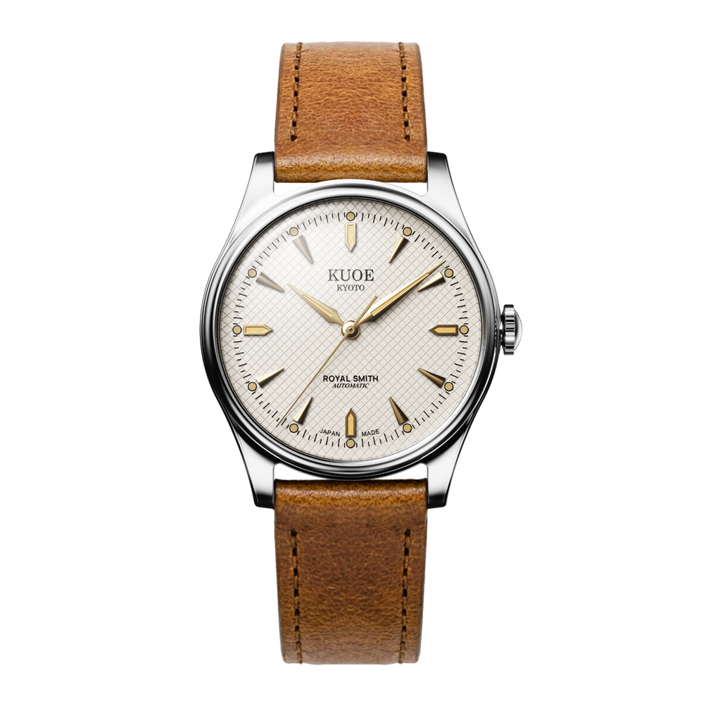 ROYAL SMITH 90-006 Silver Case Ivory Dial thumbnail 4