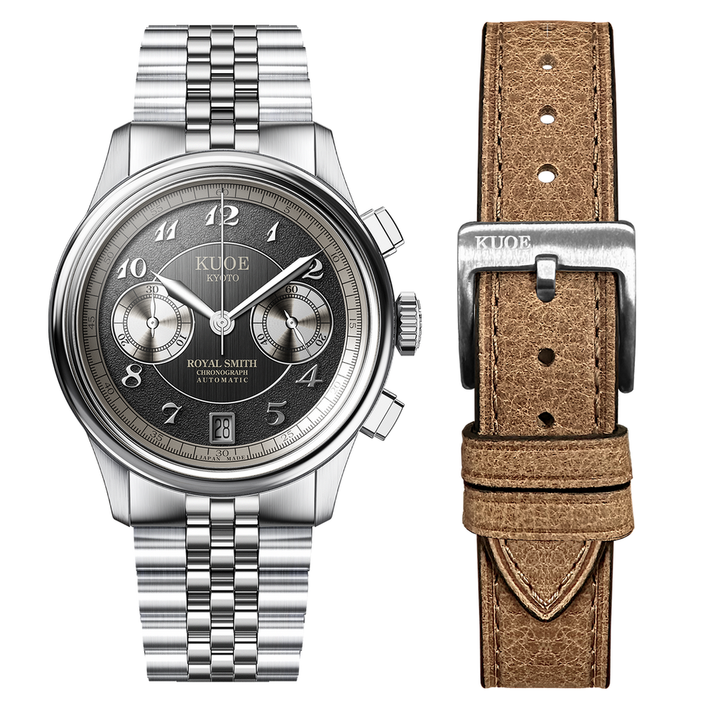 ROYAL SMITH 90-012 Automatic Chronograph, Grey Dial thumbnail 2