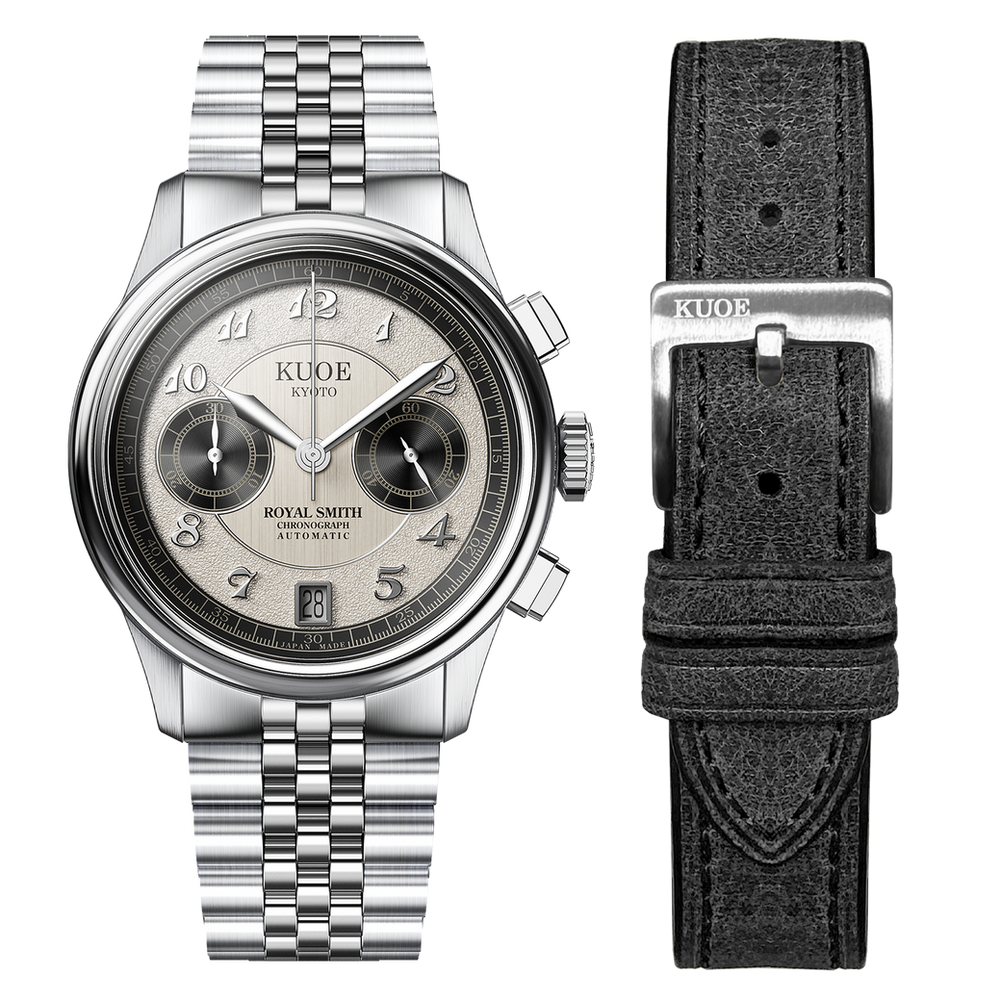 ROYAL SMITH 90-012 Automatic Chronograph, Panda Dial thumbnail 2