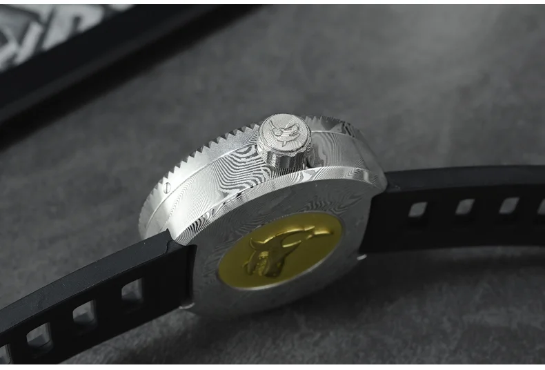 San Martin 1000 meters waterproof watch diving watch mechanical watch SN001-D thumbnail 2