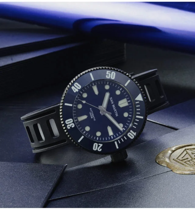 San Martin 1000 meters waterproof watch diving watch mechanical watch SN001-D