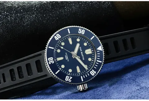 San Martin 1000 meters waterproof watch diving watch mechanical watch SN001-G-SN