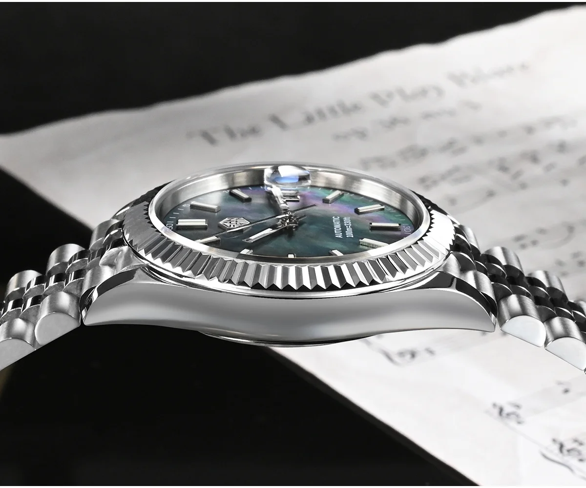 SAN MARTIN 100m waterproof new dress watch mechanical watch SN0058-G thumbnail 2