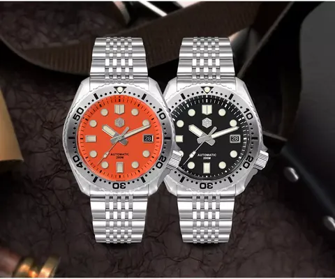 San Martin Automatic Diving Watch mechanical Watch SN084G