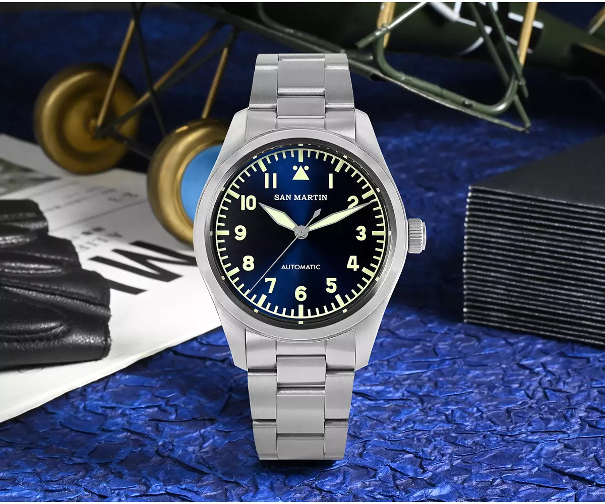 SAN MARTIN bronze diving watch limited edition SN002-Q-J thumbnail 2