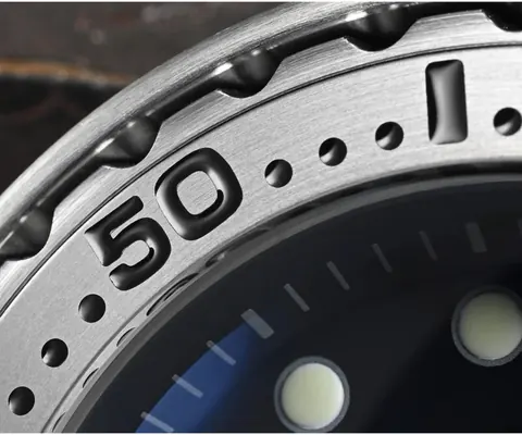 San Martin diving watch automatic mechanical stainless steel case watch male luminous SN003-G