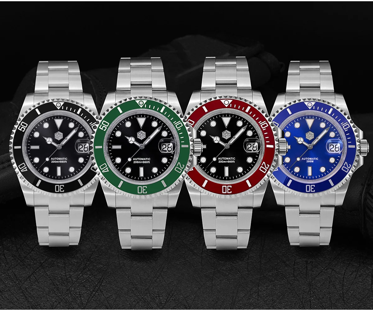 San Martin Diving Watch GMT Watch SN005-G