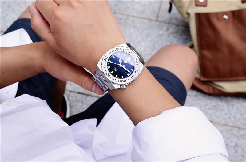 San Martin diving watch luminous mechanical watch SH068