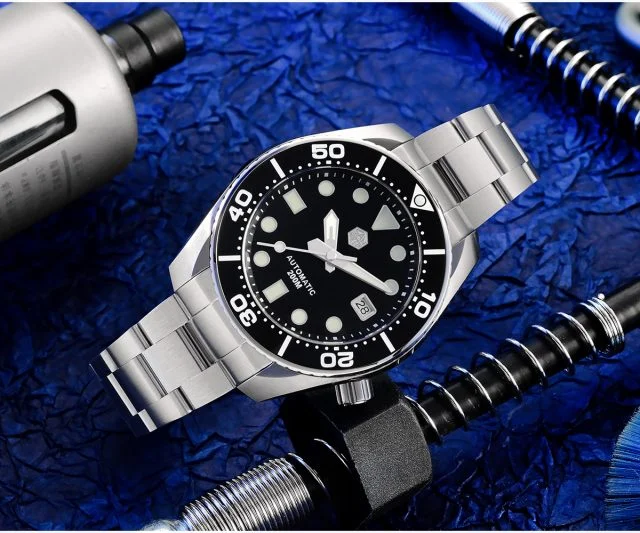 San Martin mechanical Diving Watch new design SN079-G thumbnail 2