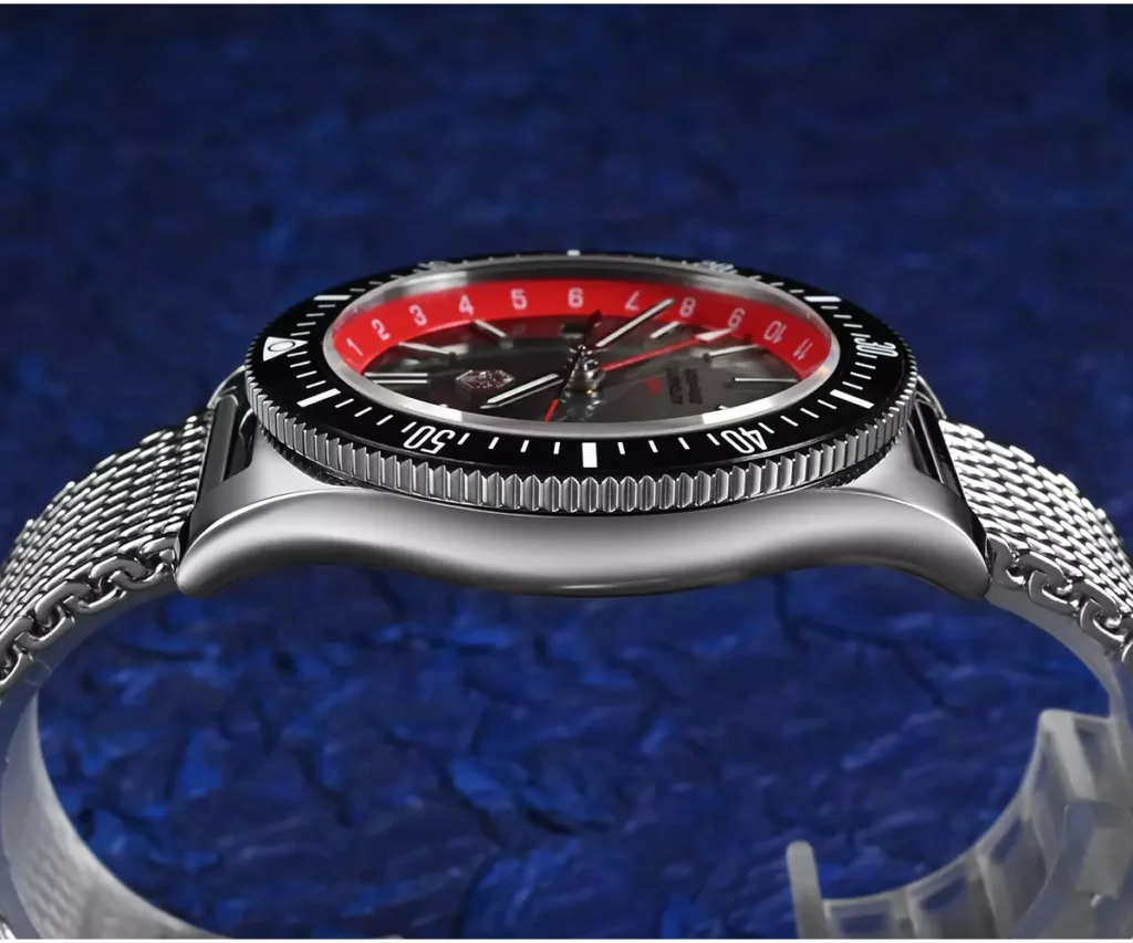 San Martin New SN0119-G GMT 41mm NH34 Original Design Fashion Men Sports Watch Automatic Mechanical Waterproof 200m Gradient Dials thumbnail 2
