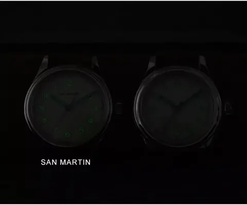 San Martin STORE 38.5MM Pilot Style Watch with NH35 movement 10Bar SN0108-G