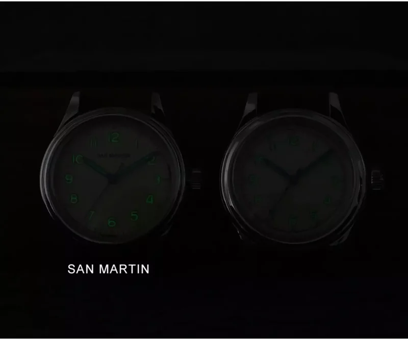 San Martin STORE 38.5MM Pilot Style Watch with NH35 movement 10Bar SN0108-G