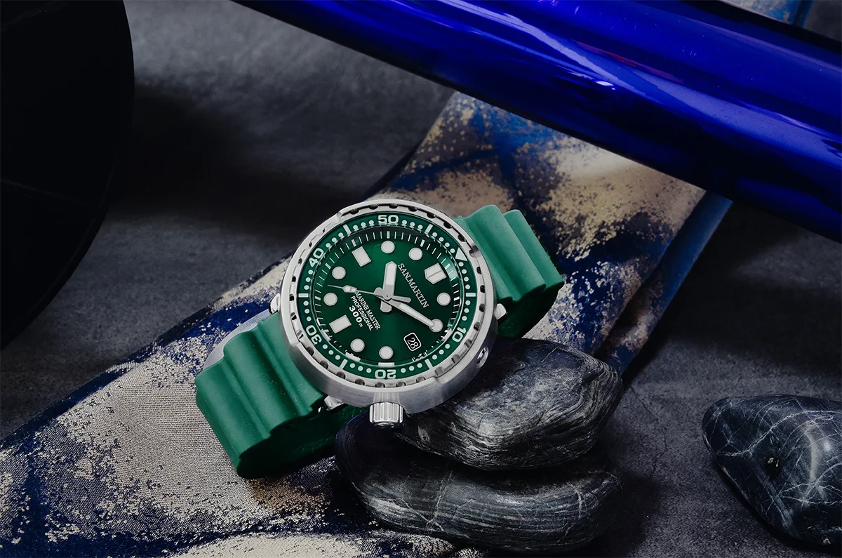 San Martin diving watch automatic mechanical watch male luminous SN003-G2-J thumbnail 2