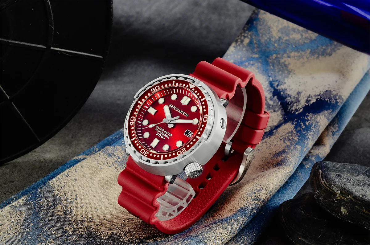 San Martin diving watch automatic mechanical watch male luminous SN003-G2-J thumbnail 3
