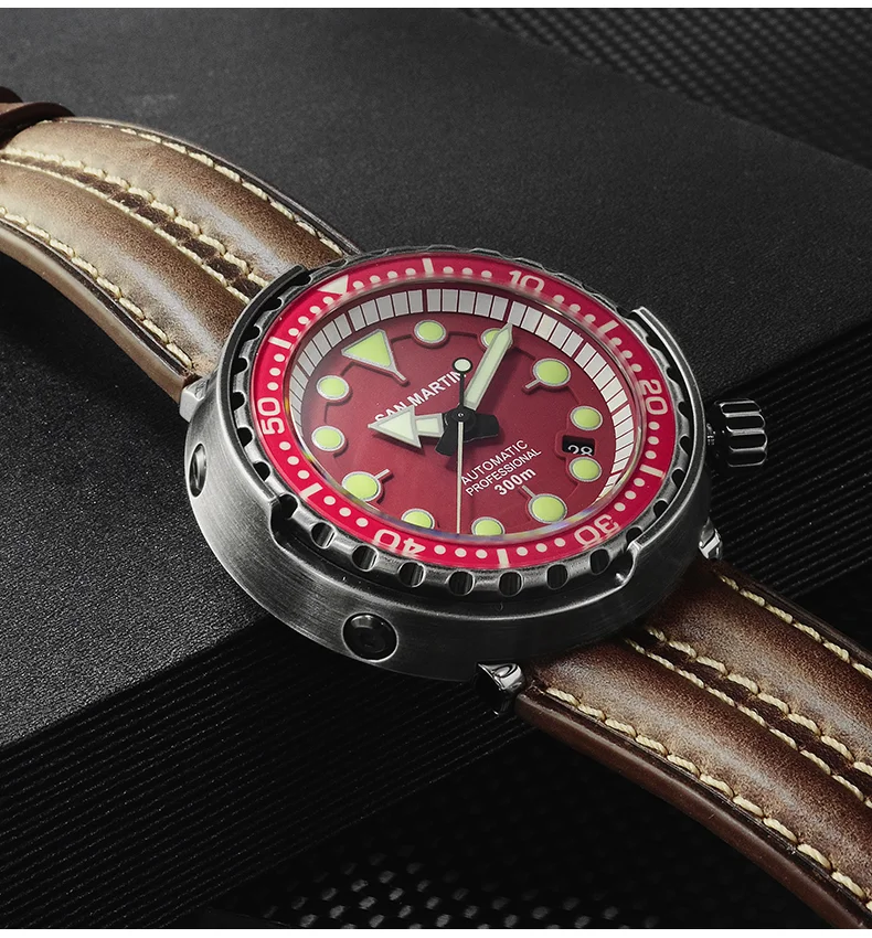 San Martin automatic mechanical mens watch diving watch SN003G-CG thumbnail 2