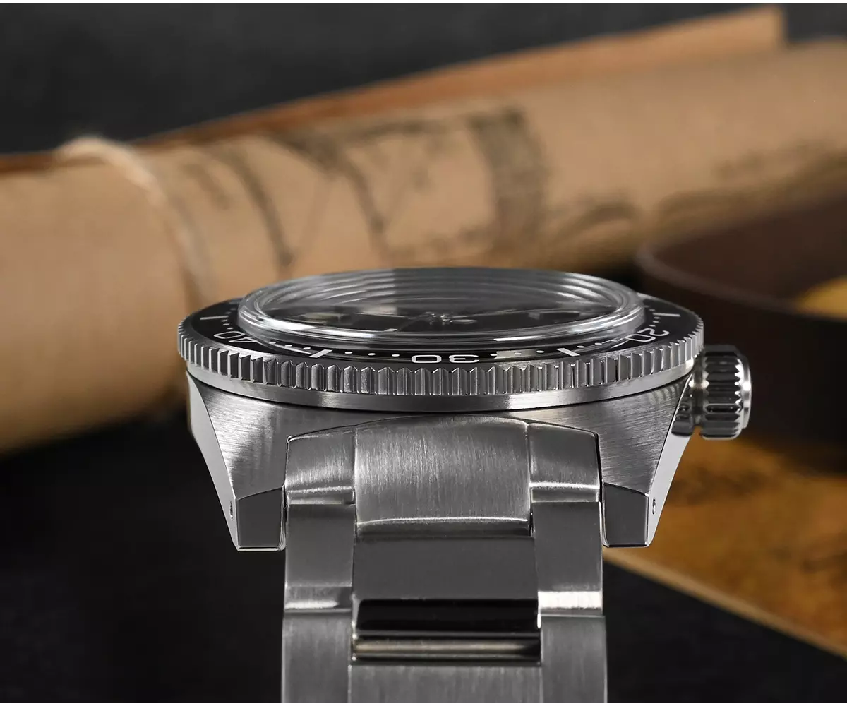 San Martin New 62mas 37mm Diver Watch Automatic Mechanical Watches 20Bar Luminous With PT5000 and SW200 movement SN007-G-X thumbnail 2