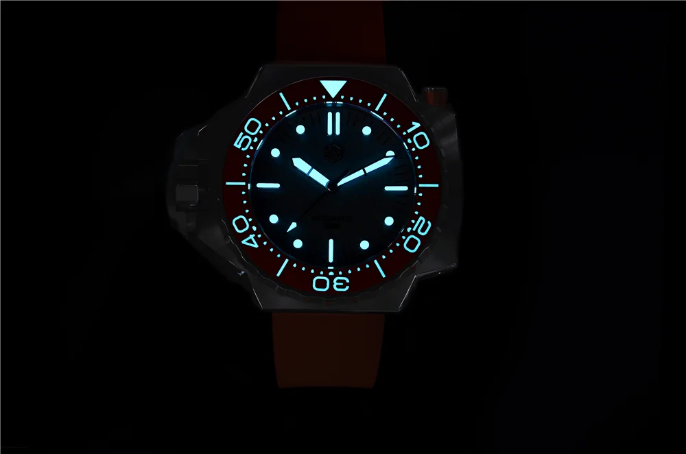 SAN MARTIN Dive Watch with large case mechanical movement SN0077-G thumbnail 3