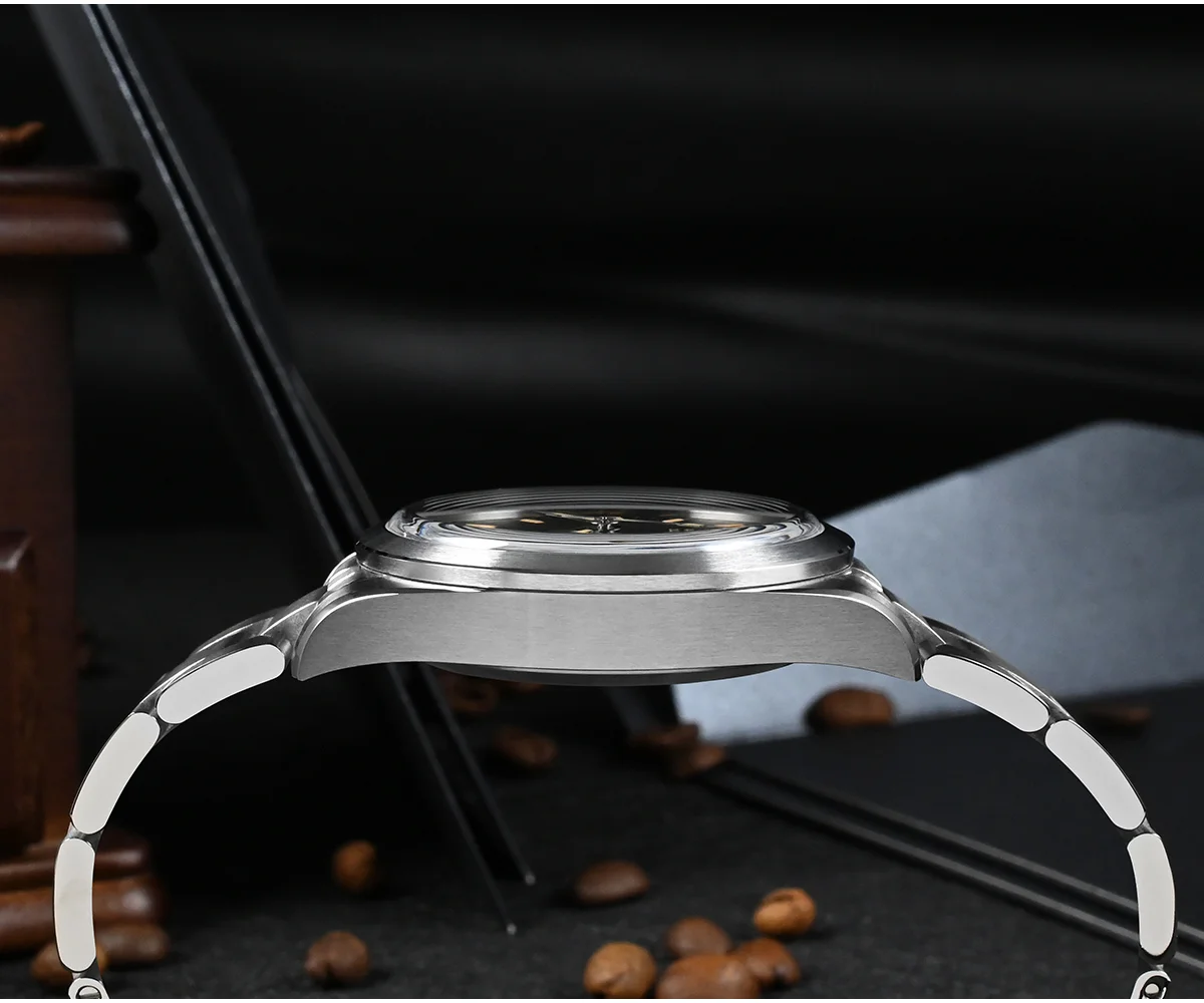 San Martin 38mm Vintage Explore Climbing Series NH35 Automatic Mechanical Watch SN0107-G thumbnail 3