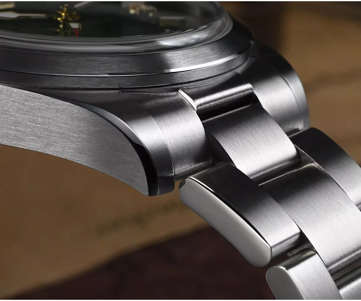 San Martin New 38mm Vintage Enamel Dial NH35 Men Sport Watch Explore Climbing Series Mechanical 10Bar BGW-9 SN0107-G4 thumbnail 3