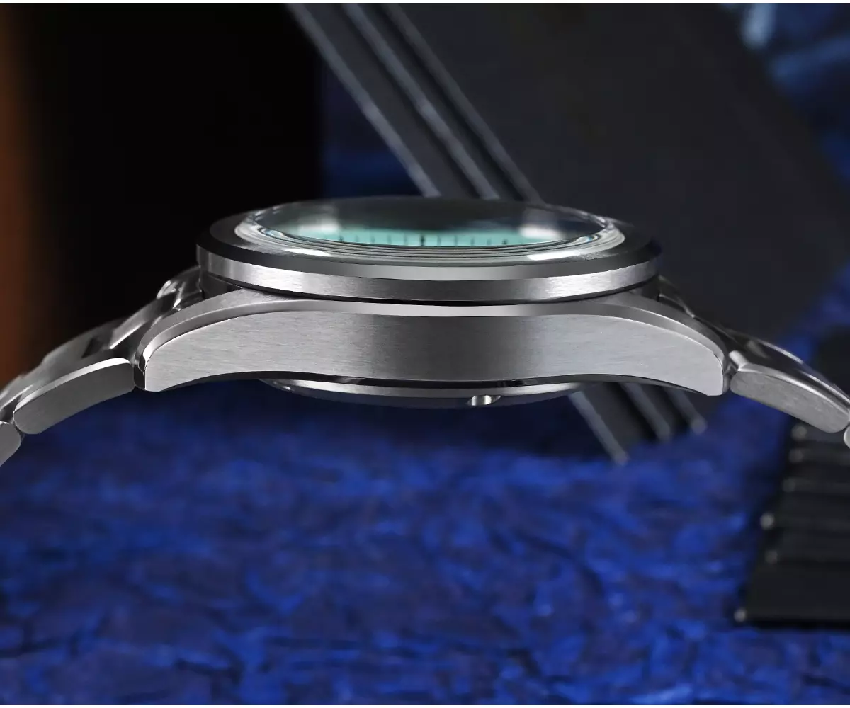 San Martin New SN0129-C2 39mm NH35 Luxury Mens Business Dress Watch Automatic Mechanical Waterproof 100m Luminous thumbnail 2