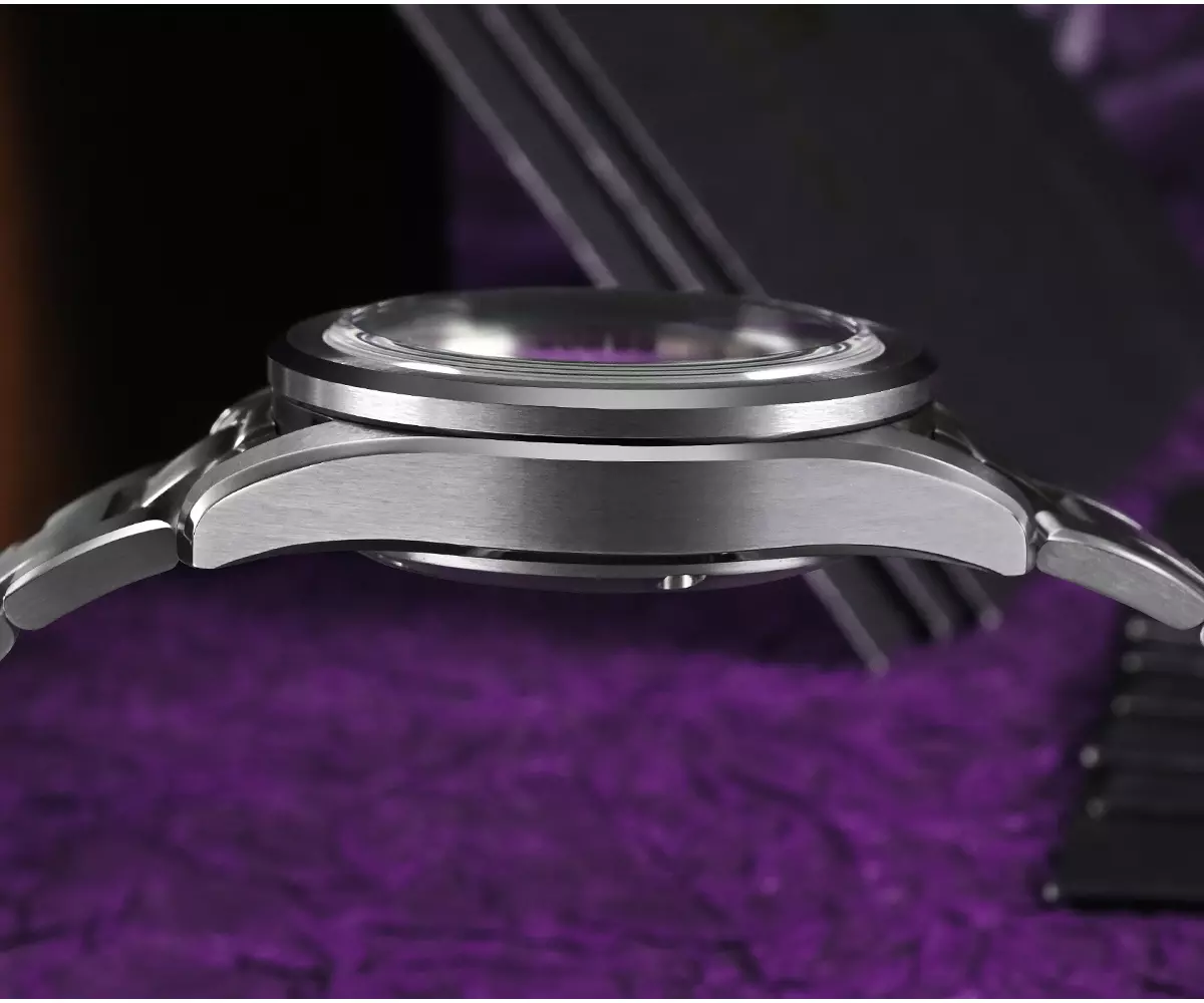San Martin New SN0129-C3 39mm NH35 Luxury Mens Business Dress Watch Automatic Mechanical Waterproof 100m Luminous thumbnail 3