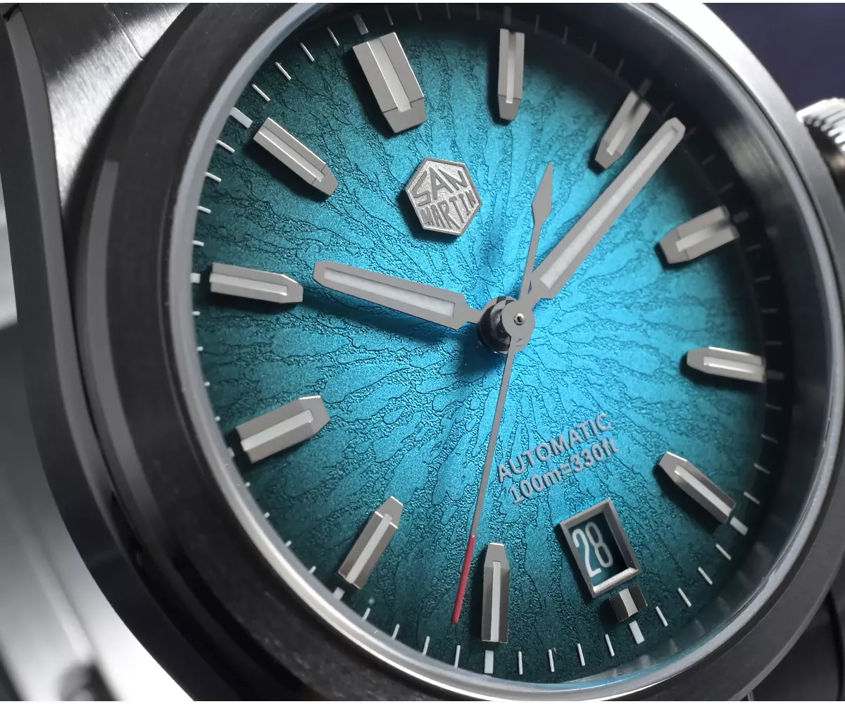 San Martin New SN0144-GX SN0144-GS SN0144-GL 39mm Luxury Mens Business Dress Watch 9015 Automatic Mechanical Waterproof 100m Luminous JIAN ZHAN thumbnail 2