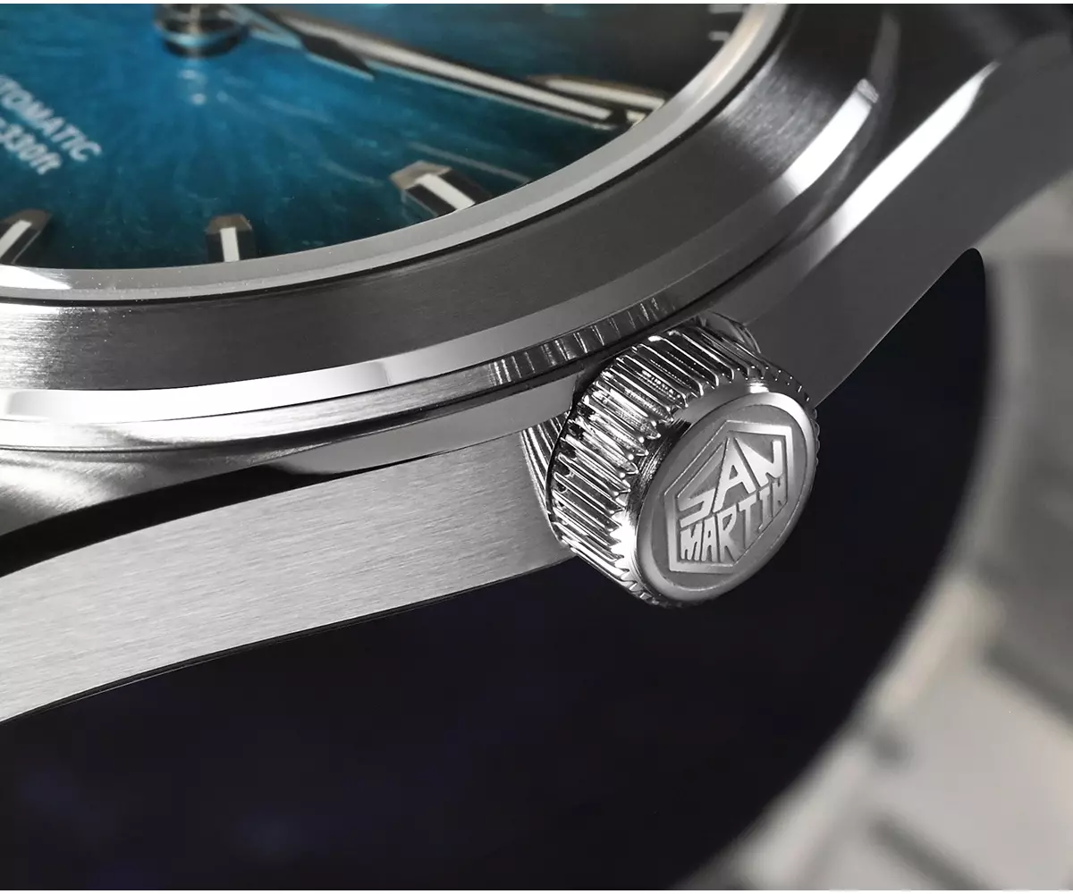 San Martin New SN0144-GX SN0144-GS SN0144-GL 39mm Luxury Mens Business Dress Watch 9015 Automatic Mechanical Waterproof 100m Luminous JIAN ZHAN thumbnail 3