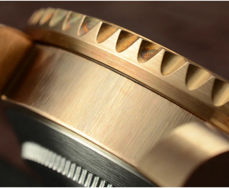 San Martin Diving Watch Automatic Watch Bronze watch with mechanical movement SN017-Q-35 thumbnail 2