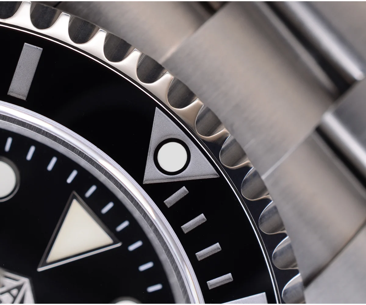 SAN MARTIN mechanical diving watch 200 meters waterproof SN019-G with PT5000 and SW200 movement thumbnail 2
