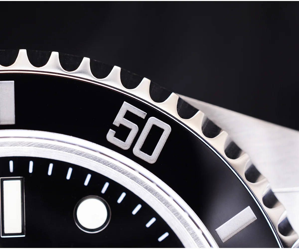 SAN MARTIN mechanical diving watch 200 meters waterproof SN019-G with PT5000 and SW200 movement thumbnail 3