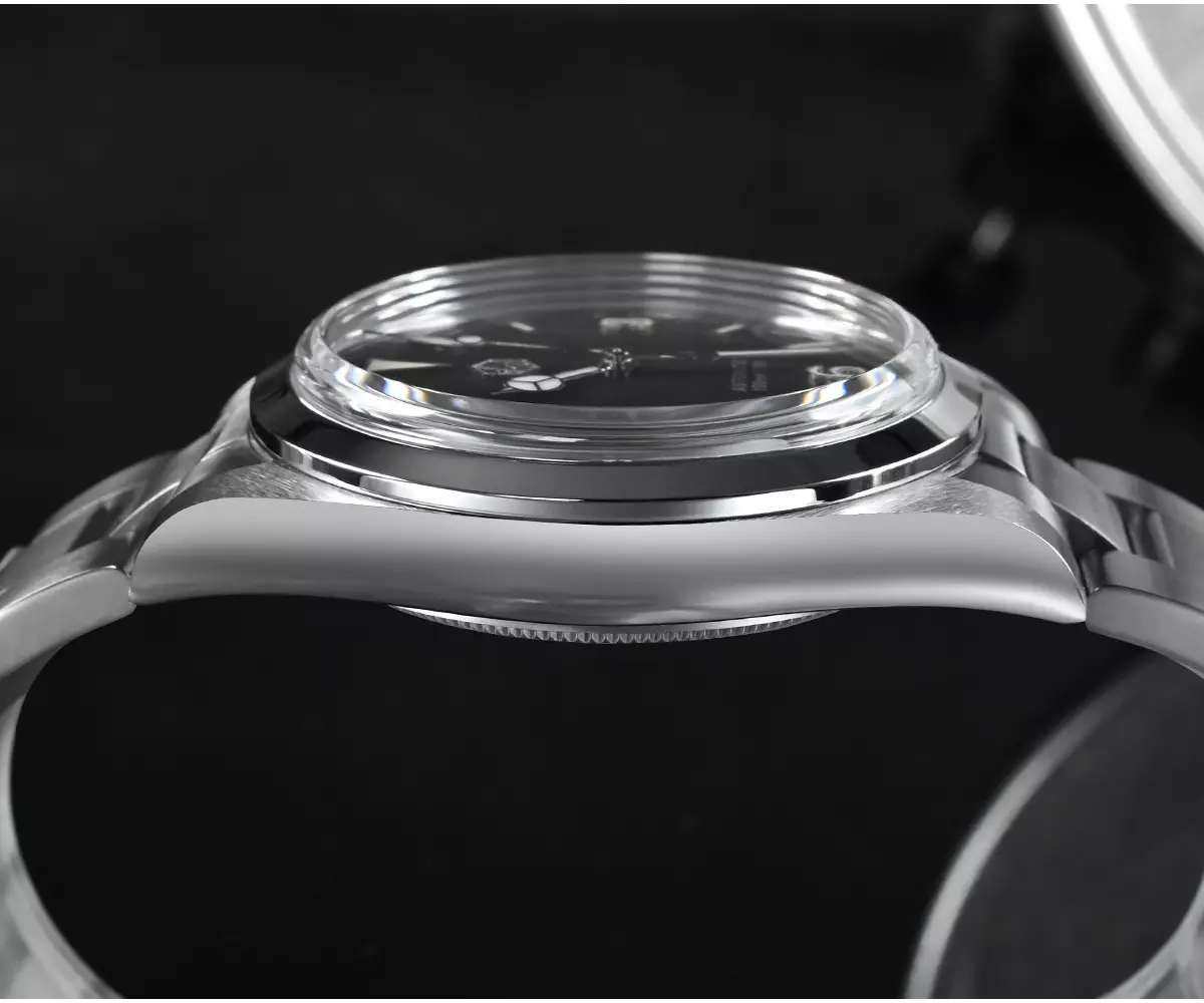 SAN MARTIN 39mm mechanical diving watch 100 meters waterproof explorer SN020-G3 with ST2130 and SW200 movement thumbnail 3