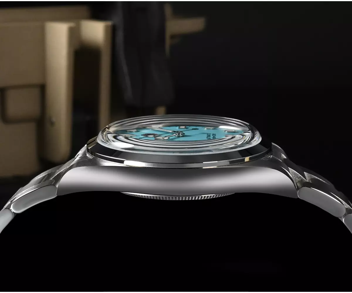SAN MARTIN SN020-G4 39mm PT5000 and SW200 movement mechanical diving watch 100 meters waterproof explorer thumbnail 3