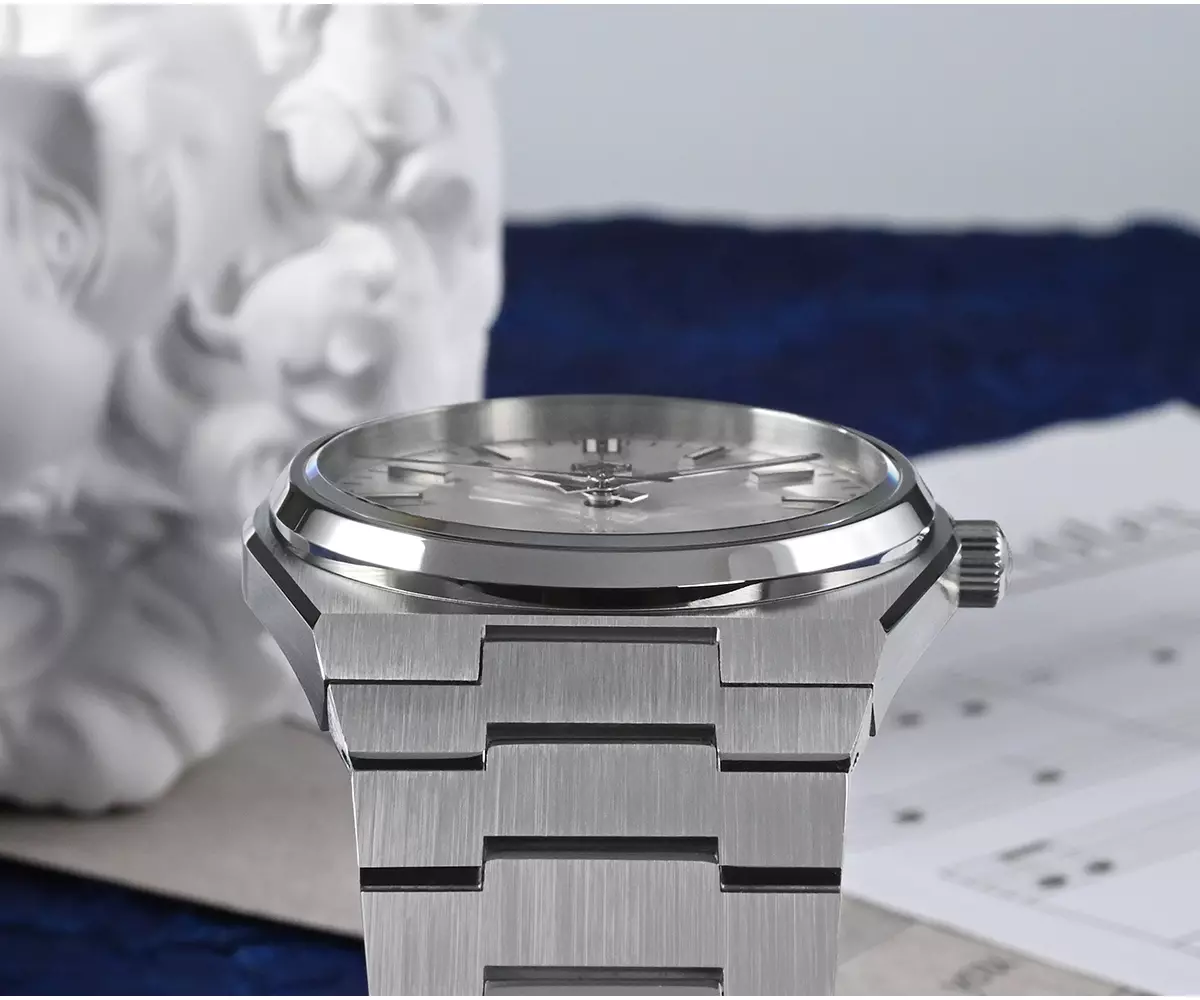 SAN MARTIN SN023-G 40mm Miyota 9015 Classic Luxury Dress Automatic Mechanical Watch thumbnail 2