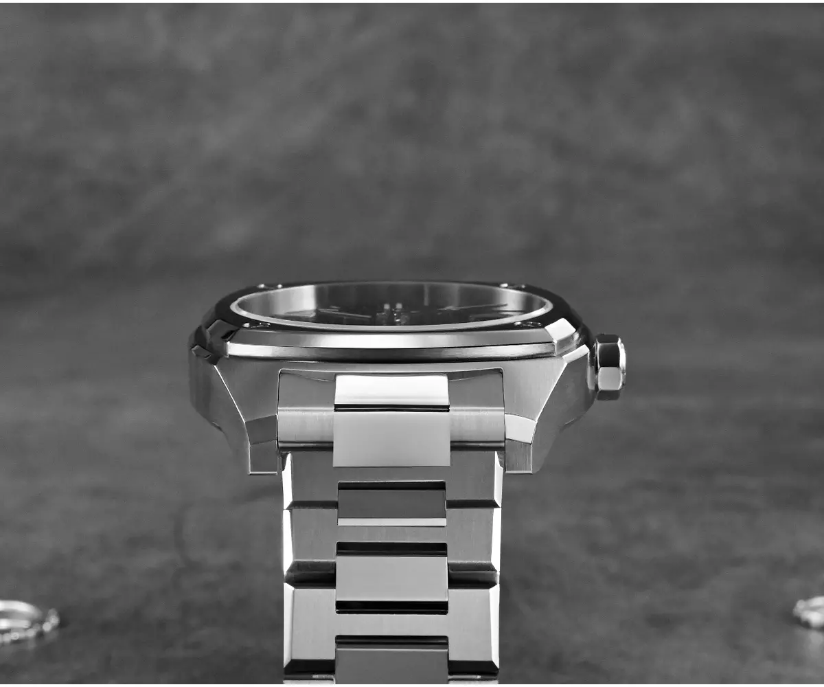 SAN MARTIN New 39.5mm mechanical watch 100 meters waterproof self-design with PT5000 and SW200 movement SN026-G-B1 thumbnail 2