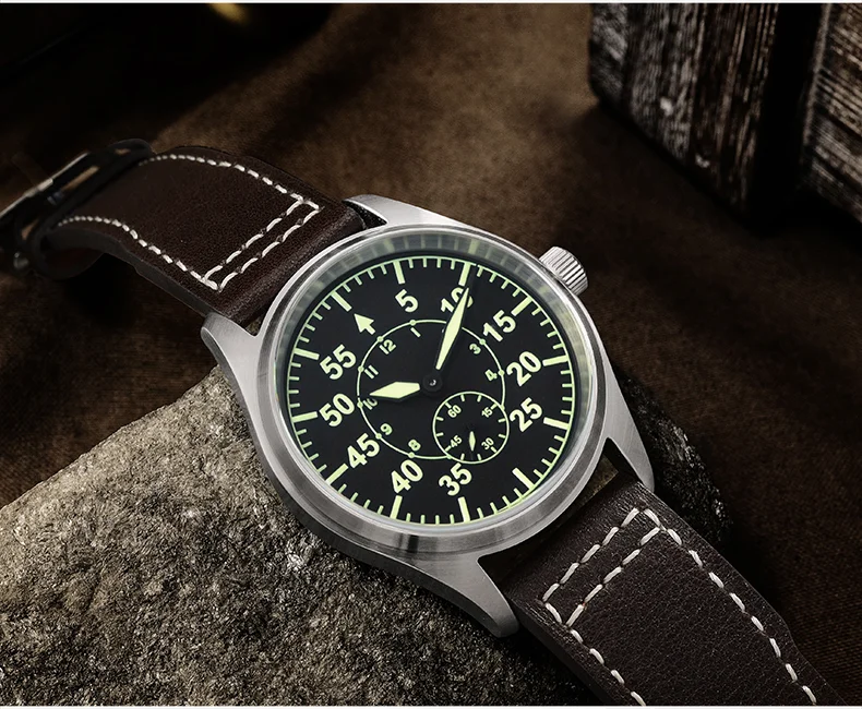 San Martin Pilot Watch Quartz Waterproof Watch SN030-G-SY thumbnail 3