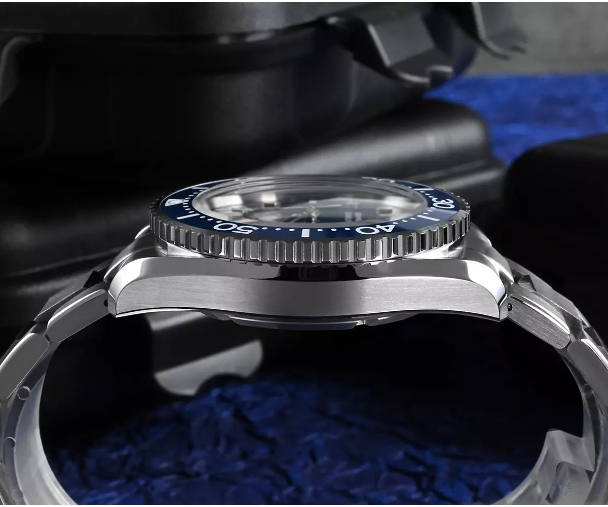 SAN MARTIN 41.5mm mechanical watch 200 meters waterproof with Miyota 8215&8315 movement SN036-G thumbnail 2