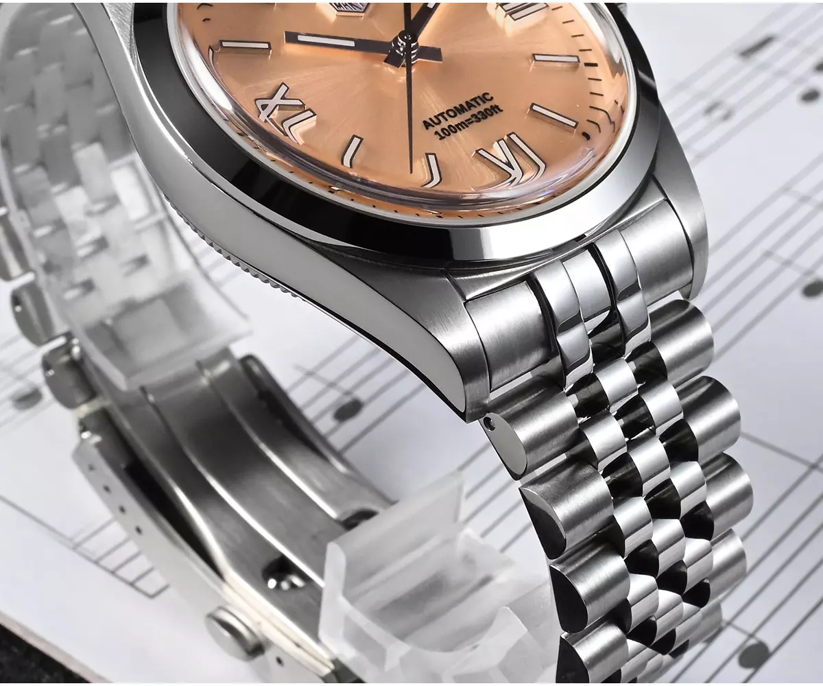 San Martin New 38.5mm Luxury Men Dress Watch YN55 Automatic Mechanical Watch SN050-G thumbnail 3