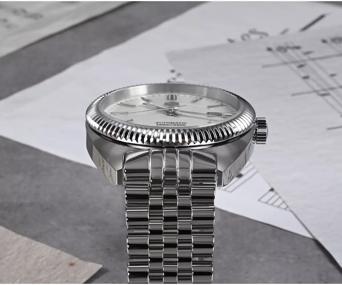 San Martin 40mm Original Design dress watch sapphire crystal water resist 10ATM with YN55 Movement SN069-G thumbnail 2