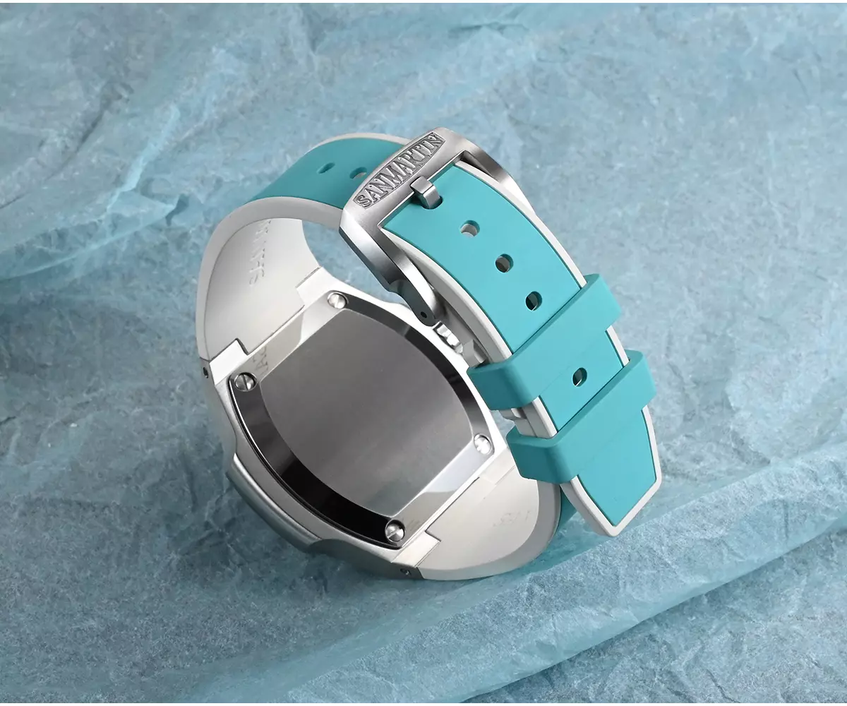 San Martin Watches New GMT 43mm mechanical GMT watch 100 meters waterproof HANGZHOU 6460 movement SN075-G-C thumbnail 2