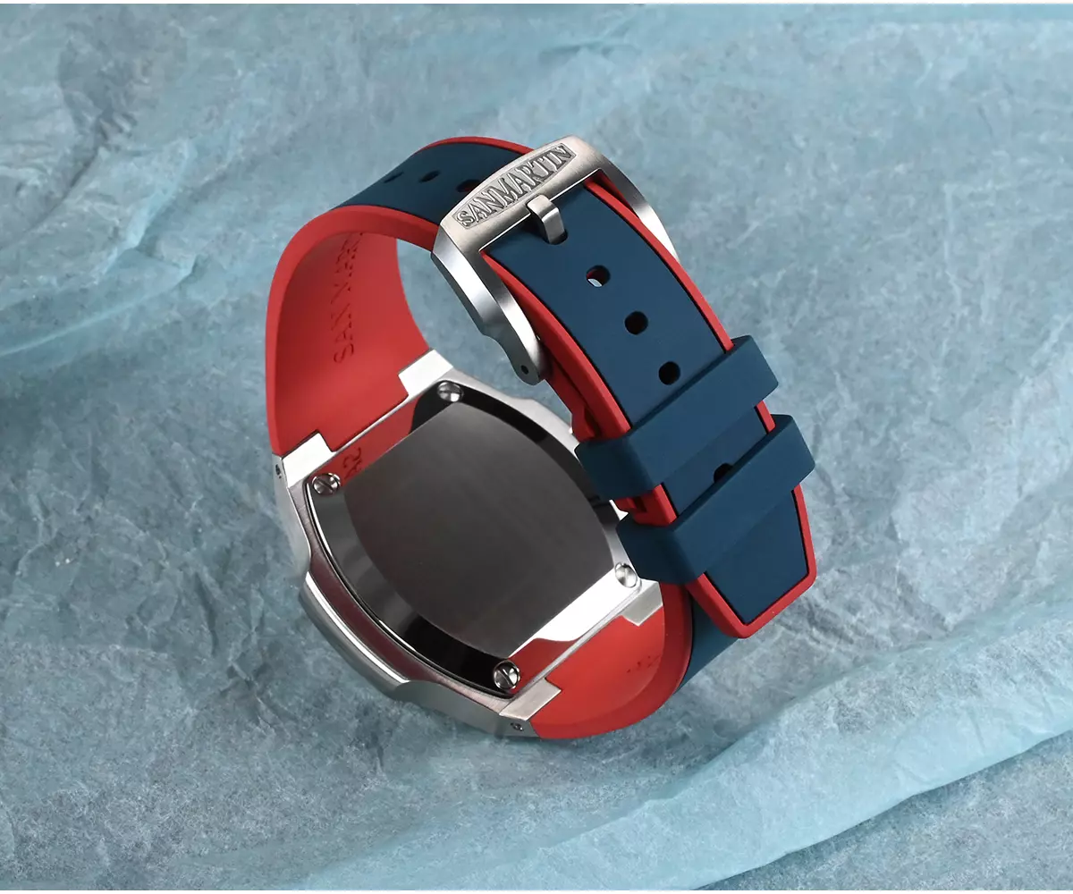 San Martin Watches New GMT 43mm mechanical GMT watch 100 meters waterproof HANGZHOU 6460 movement SN075-G-C thumbnail 3