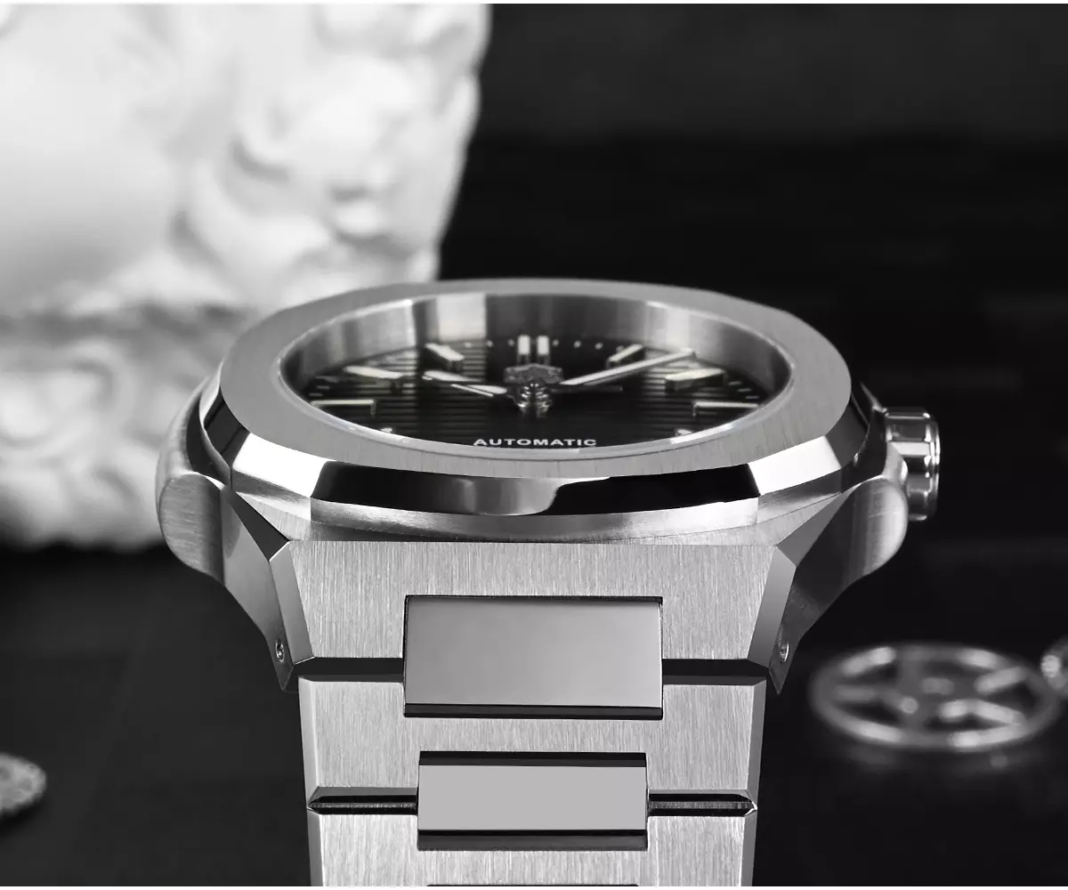San Martin business dress watch sapphire crystal water resist 20ATM SN075-G thumbnail 2