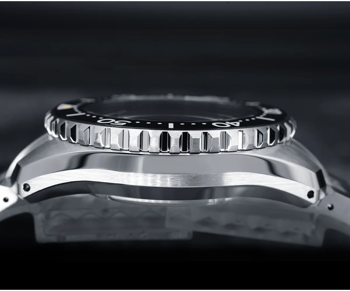 SAN MARTIN mechanical diving watch 300 meters waterproof SN086-G MM thumbnail 2